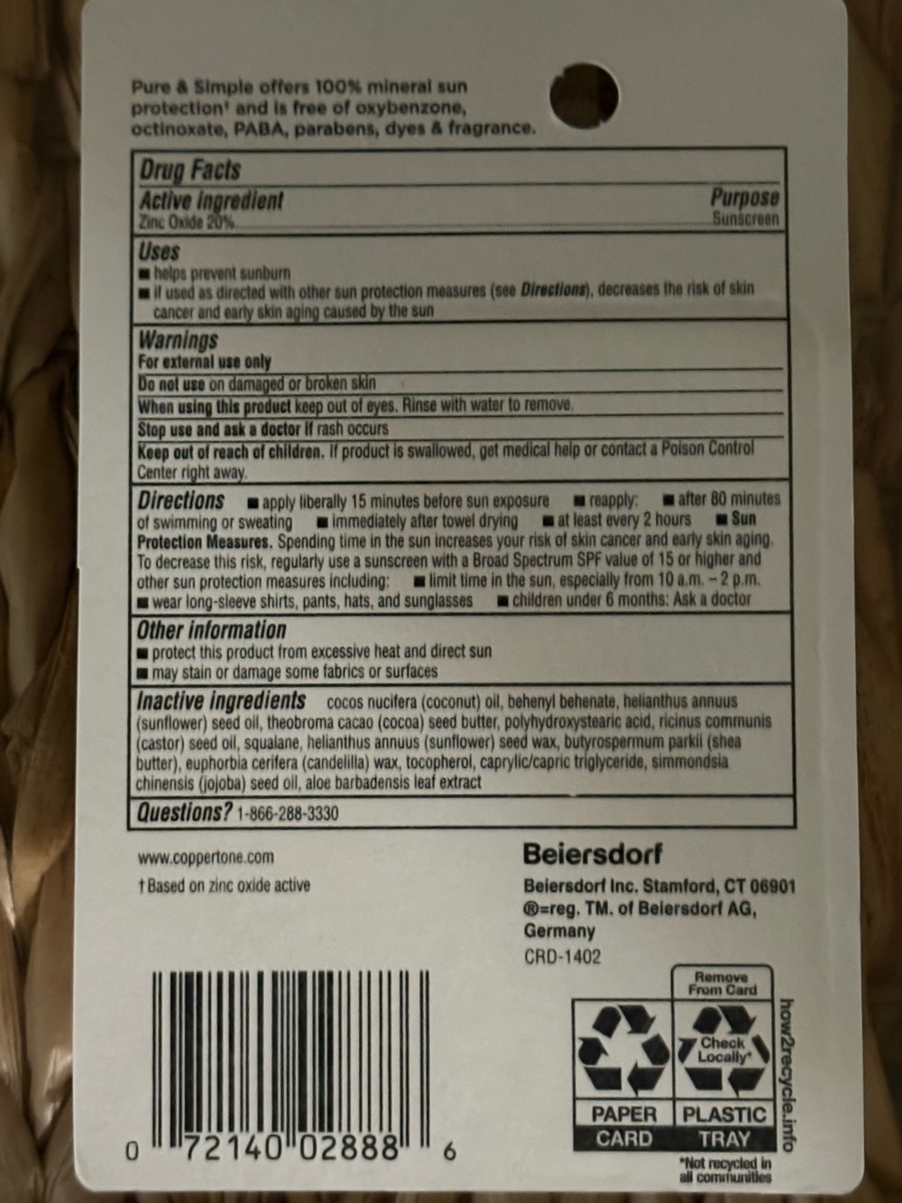 Coppertone Pure & Simple Sunscreen Bundle - Picture 3 of 4